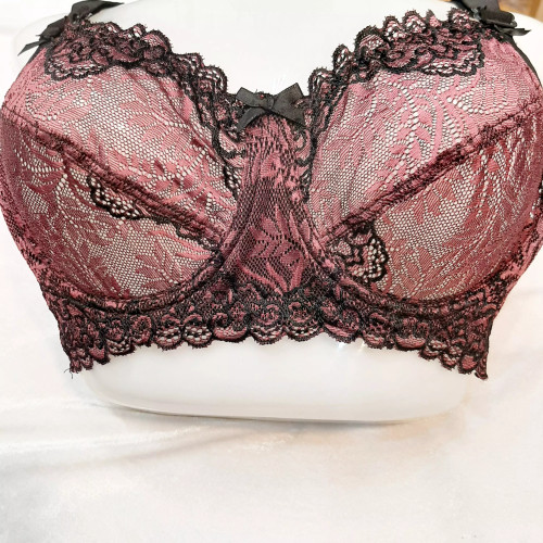 سوتین تمام دانتل مدل دالبردار فنردار مارک nsp