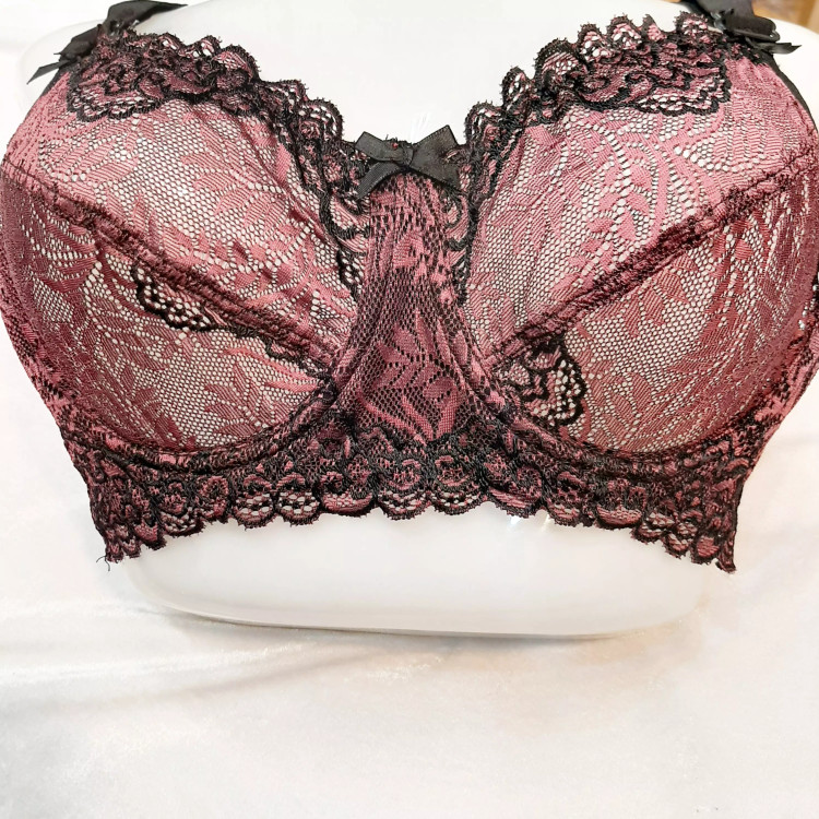 سوتین تمام دانتل مدل دالبردار فنردار مارک nsp