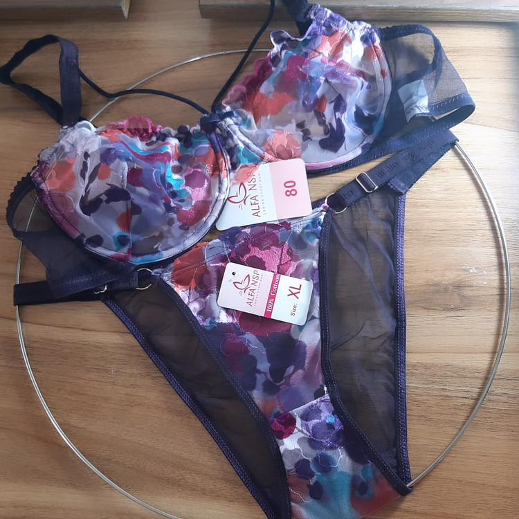 سوتین و شورت تورگاز فنردار هارنس کاپ B برند آلفا