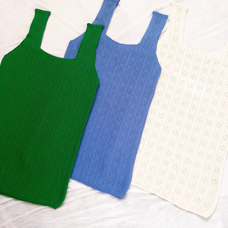 تاپ دو بنده یقه خشتی زنانه