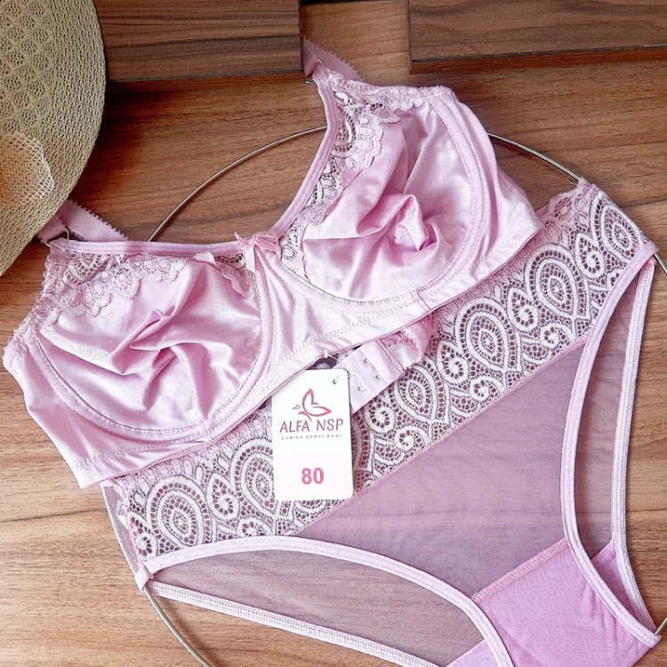 سوتین و شورت پرلون پرسی فنردار ضد حساسیت بدون مواد سمی برند آلفا